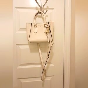 Michael Kors Crossbody Bag/Purse, Color Cream w/ gold color hardware